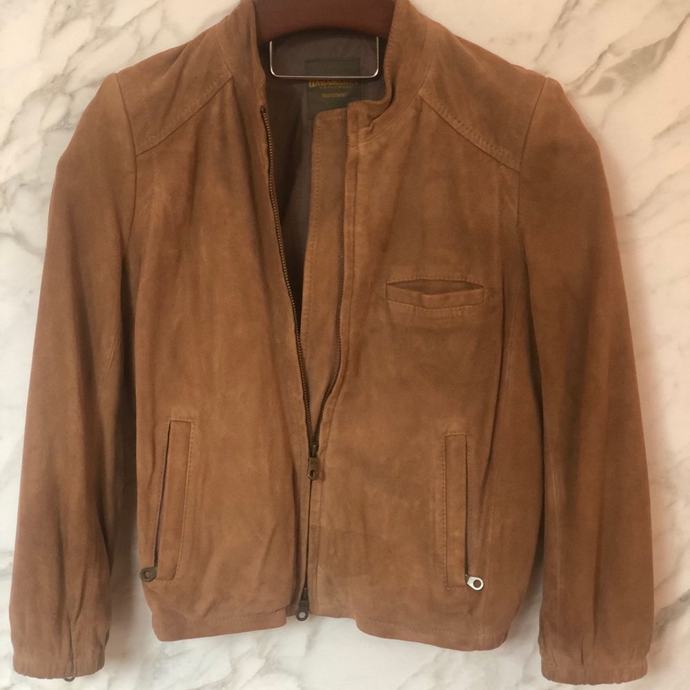 Madewell Wearmaster Outerwear Light Suede Jacket